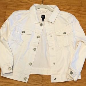 Teen Girl’s White Denim Jacket - NWT